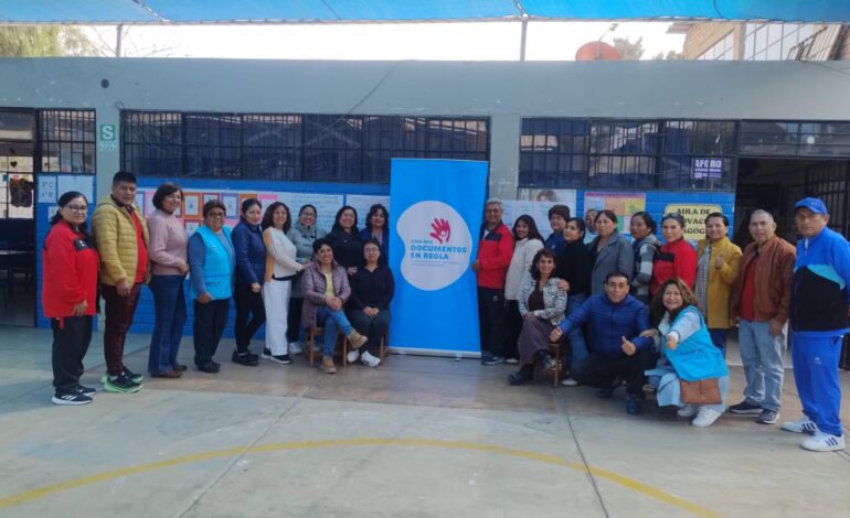  Talleres de sensibilización para Docentes y Directivos: “Educación Inclusiva y Convivencia Escolar”